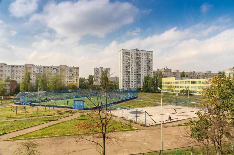 Квартира по адресу Приозерная 8 Б Оболонь Київ Екстер'єр фото